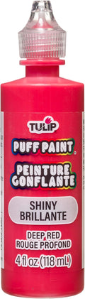Tulip 41402 Dimensional Fabric Paint 4oz Slick Deep Red by Tulip