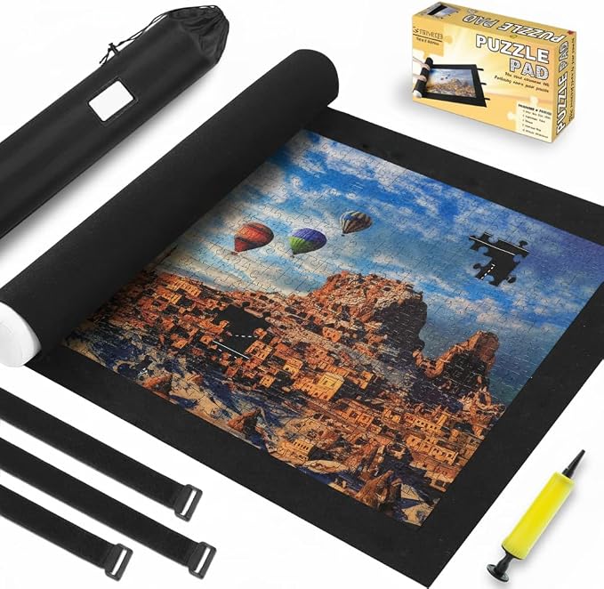 Jigsaw Puzzle Board Roll Up Mats Games Saver Portable Keeper Storage Magic by genovega