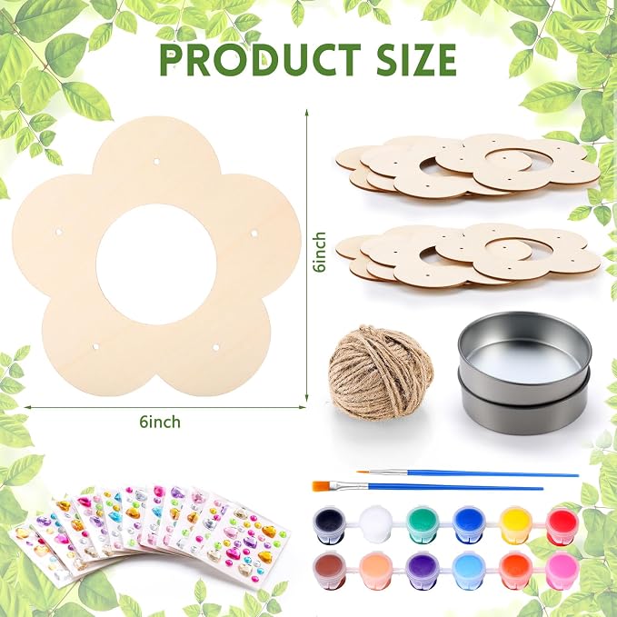 CroBlissful 12 Pack Bird Feeder Craft Kits - Image 2