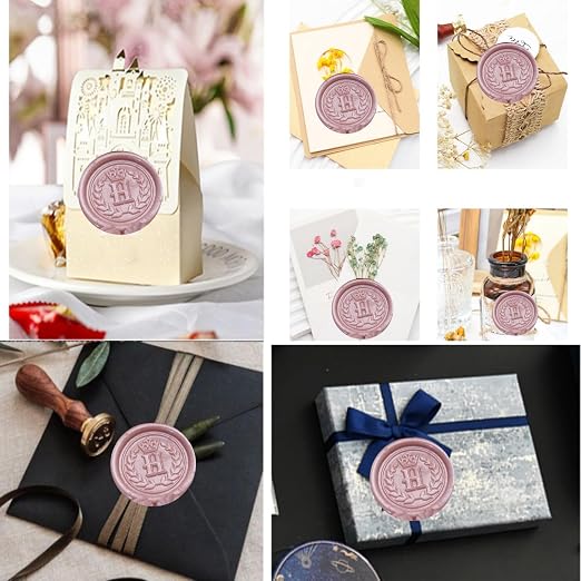 300Pcs Rose Gold Sealing Wax Beads, Vintage Wax Seal Beads - Image 6