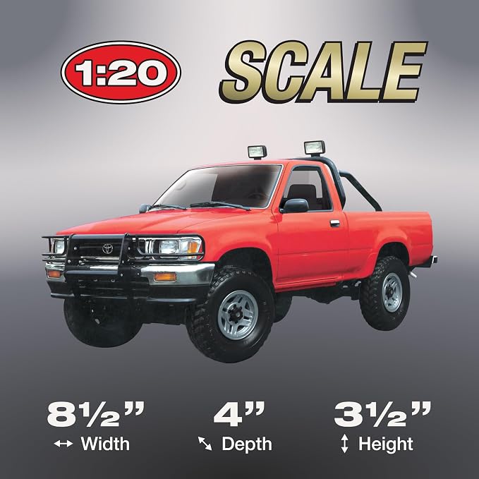 AMT 1992 4x4 Pickup 1:20 Scale Model Kit - Image 4