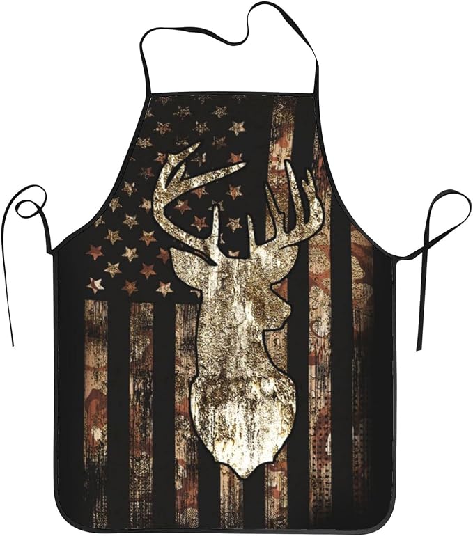 Apron Cooking Chef Work Shop Women Men Baking Decorations Painting Bbq Grilling by Unknown