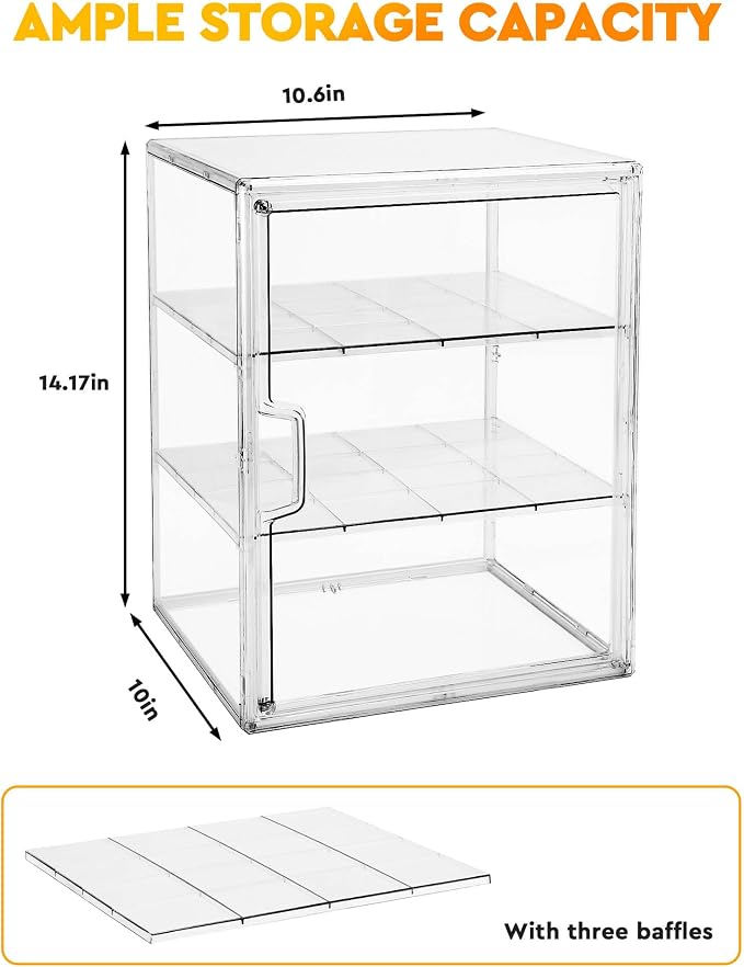 MEI NIAN Pastry Display Case, Bread Box - Image 4