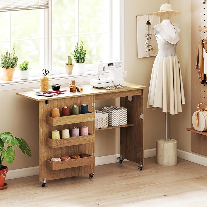 Giantex Folding Sewing Table - Image 2