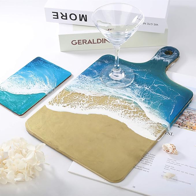 LET'S RESIN Silicone Resin Tray Molds, Epoxy Resin Molds - Image 8