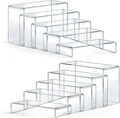 Acrylic Risers 10 Pack Display Risers Clear Stand by Unknown
