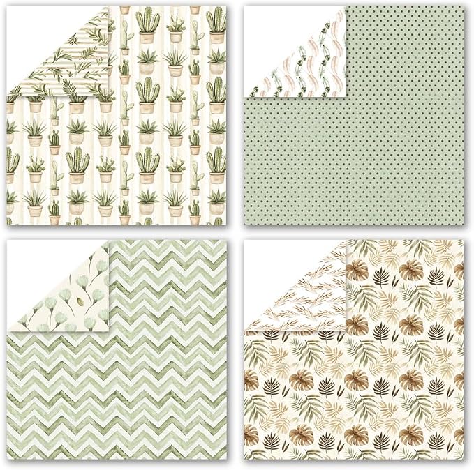 Scrapbook Paper & Scrapbooking Supplies, Boho 6x6 Double-Sided Patterned - Image 5