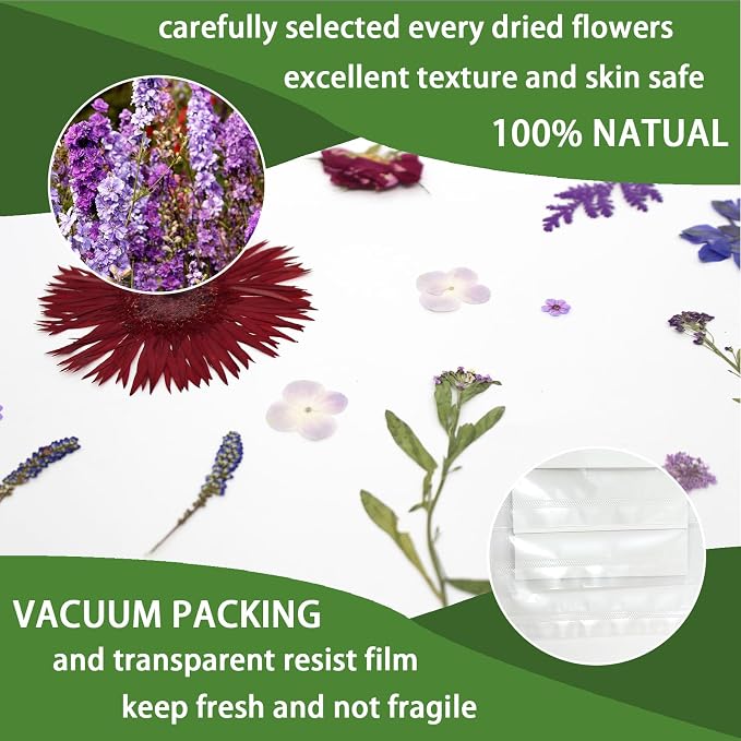 17 Types 30PCS Real Dried Pressed Flowers Bulk Dried Flower - Image 3