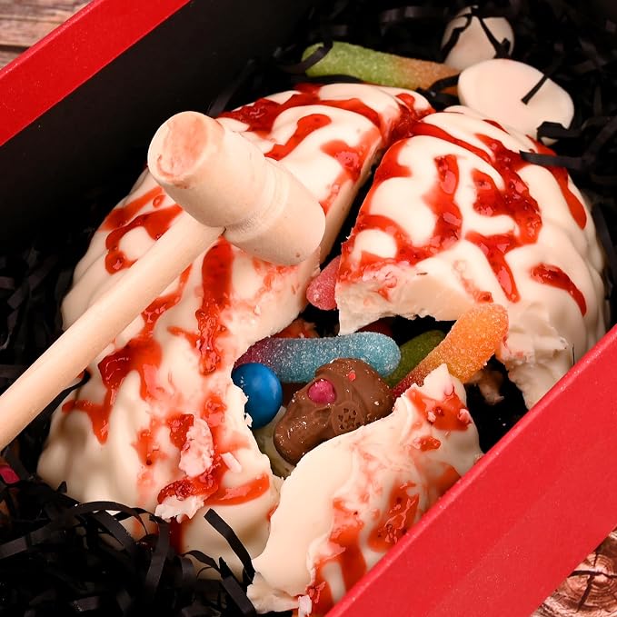 Sakolla 2 Pack Halloween 3D Human Brain Silicone Molds | Food-grade Silicone - Image 6