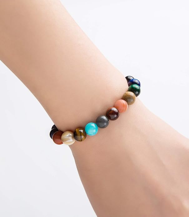 Fesciory Women Solar System Bracelet Universe Galaxy The Eight Planets Guardian - Image 6