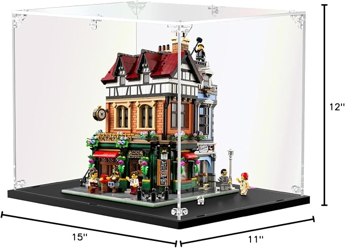 Clear Acrylic Display Case, Self-Assemble Showcase - Image 7