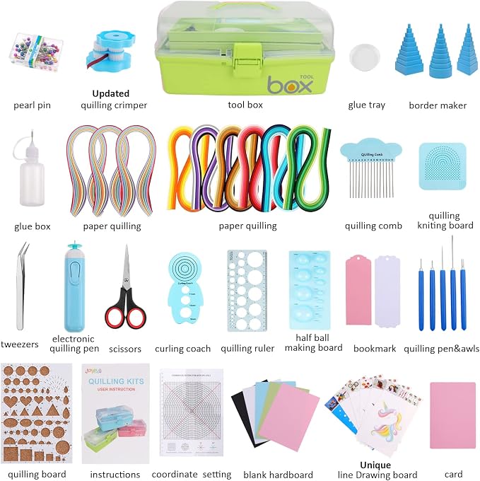 JoyPlus Quilling Kits for Beginners - Image 5