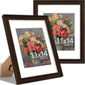 Vittanly 11x14 Picture Frames Set of 2, Ornate Vintage Photo Frame by Vittanly