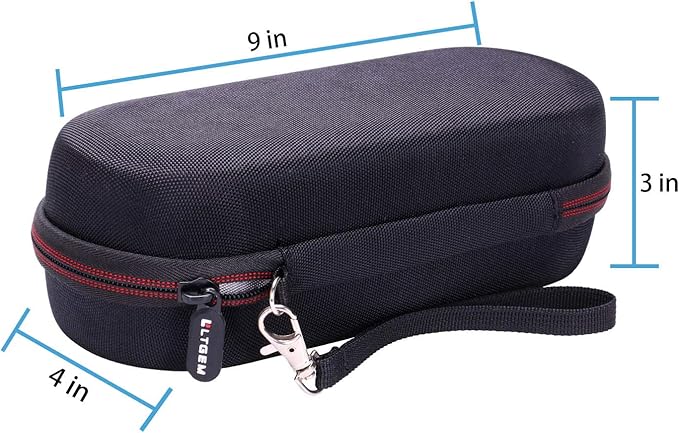 LTGEM Hard Case Compatible with Fluke 323/302+ / 301D / 324/325 Clamp Meter Clamp Multimeter AC-DC TRMS, Mesh Pocket for Accessories(Case Only)