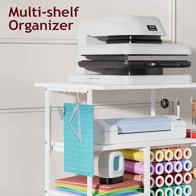 Homsorout Movable Heat Press Table - Image 5