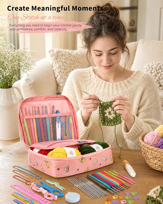 Aeelike Crochet Kit for Beginners - Image 8