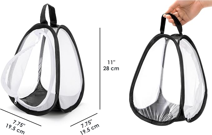 Kingrol 2 Pack Collapsible Insect & Butterfly Habitat Cage, Pop-Up Mesh - Image 2