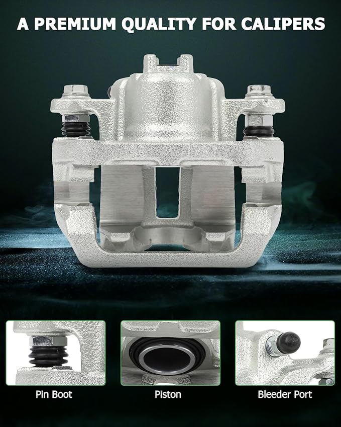 SCITOO Rear Right Brake Caliper With Bracket 19B2928 Compatible For Honda Odyssey 2005-2010