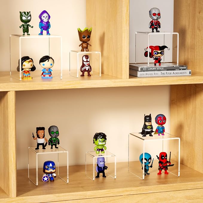 NIUBEE 2 Set Acrylic Risers Display - Image 8