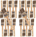 Pro Grade - Paint Brushes - 12Ea 1.5" Angle Brushes by ProGradeSupplies