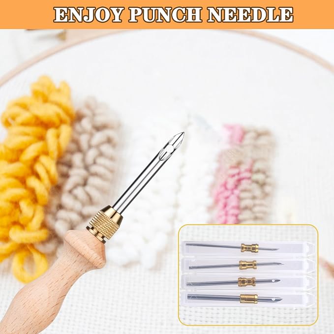 4 Sets of Punch Needle Kit - Image 5