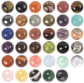 Wholesale Lot Multi-color Gemstone Round Oval Cab Cabochon by Justinstones