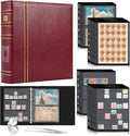 Stamp Collecting Album Binder Kit by Lewtemi