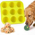 9-Cavity Silicone Freezer Dog Treat Mold by Lutatid