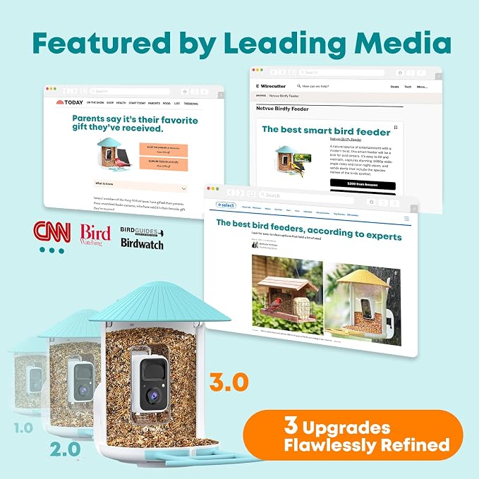 NETVUE by Birdfy Smart Bird Feeder - Image 2