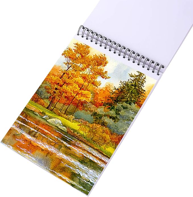 Bachmore Drawing Pad 9X12 Inch, 60 Sheets, Top Spiral Bound Multi-Media - Image 5