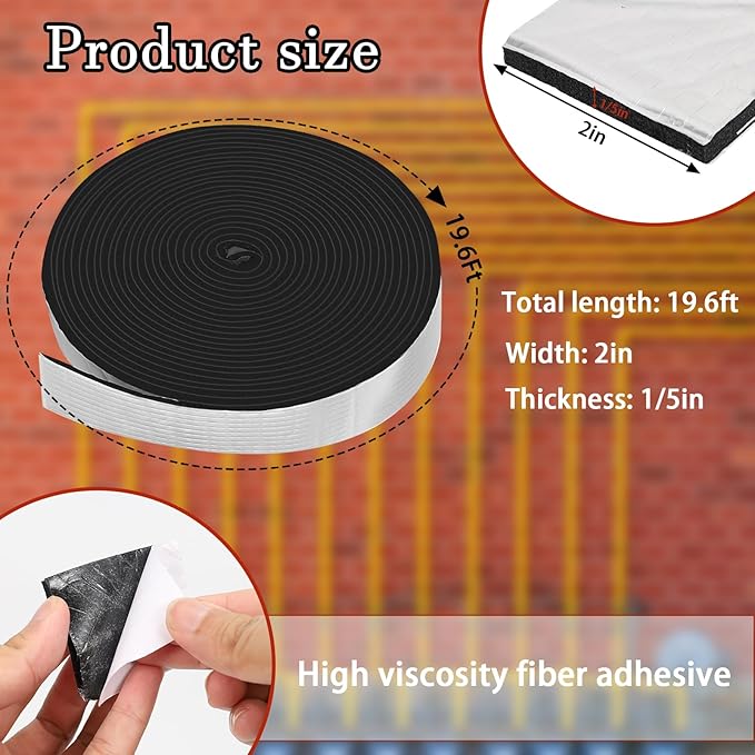 2in x 19FT Pipe Insulation Foam Tape,Self Adhesive Pipes Wrap Insulation Tape with Aluminum Foil,Waterproof Water Pipes Wrap Insulation Tape for Winter Cold Hot Water Pipes