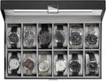 ProCase Watch Box Organizer, 12 Slot Watch Display Case by ProCase