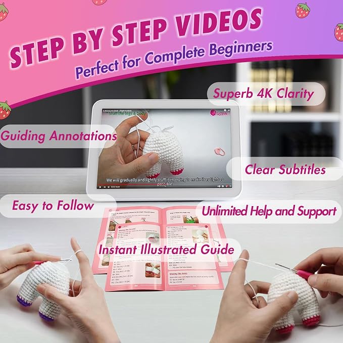 SGIBYN Crochet Kit for Beginners - Image 3