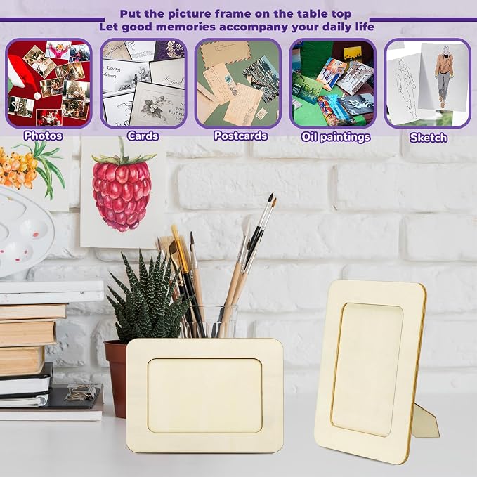 VOKOY 20 Pack Wooden Picture Frames - Image 4