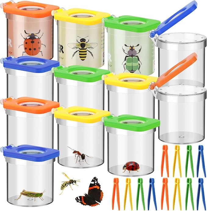 Halloscume 12 Pack Insect Bug Viewer by Halloscume