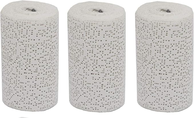 Fermus 3 Pack White Plaster Cloth Gauze Bandages Rolls by Fermus