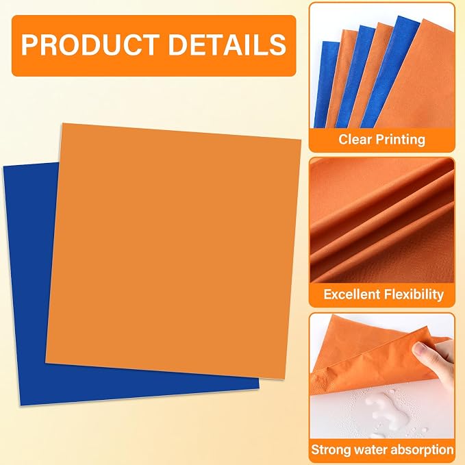 48Pcs Orange and Blue Paper Plates and Napkins Blue and Orange Party - Image 4