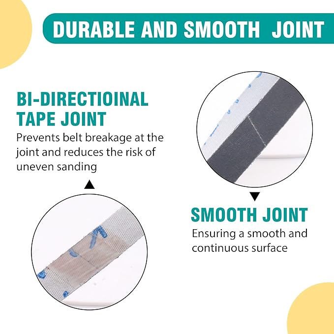 30 Pcs 1/2 x 12 Inch Replacement Sharpening Belt, 1000 Fine Grit Knife Sharpener Sanding Belt Kit for Official Work Sharp (WSKTS & WSKTS-KT/Mk.1 & Mk.2) Knife & Tool Sharpener