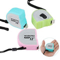 WORKPRO Mini Tape Measure, 3 Pcs 12FT Auto-Lock Easy Reading Tape Measurement, Inch/Metric Scale Pocket Size Small Tape Measure for Engineer, Portable, Lightweight, ABS Protective Casing