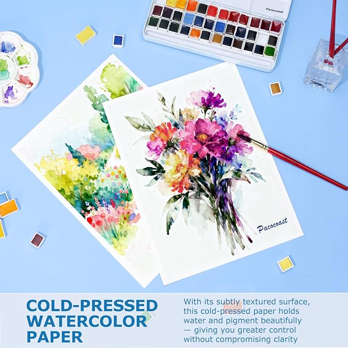 Pacocoast Watercolor Paper, Artist Sketchbook - Image 3