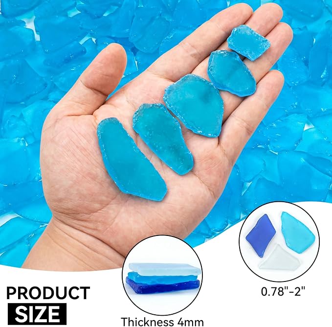 Keedolla 15 Oz Beach Sea Glass Crafts, Weddings & Home Decor - Image 3