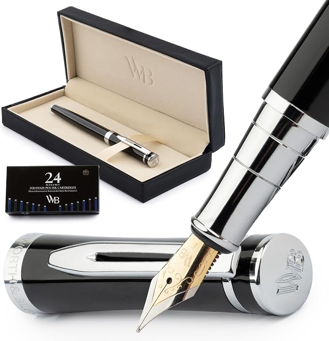 Wordsworth & Black Luxury Fountain Pen Set by WordsworthBlack