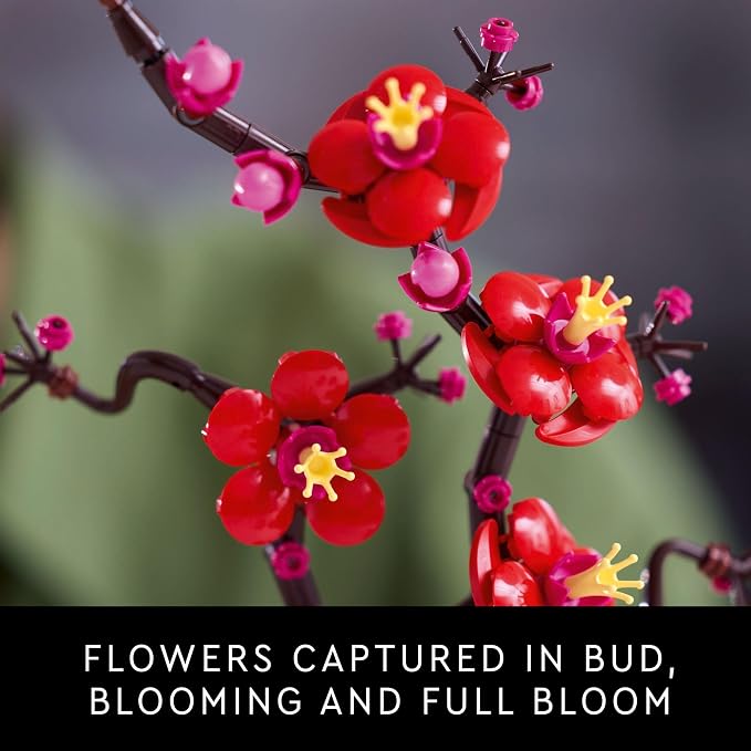 LEGO Botanicals Plum Blossom Building Sets - Image 4