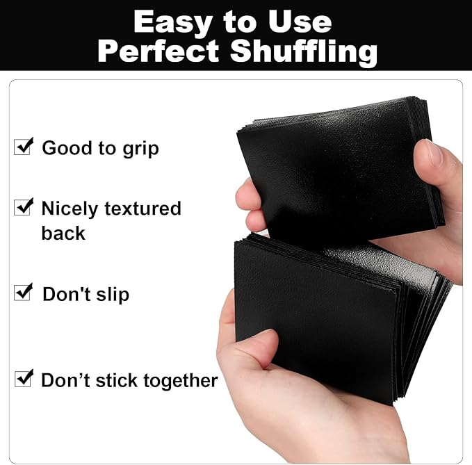 Black Card Sleeve 200 Pack Compatible - Image 4
