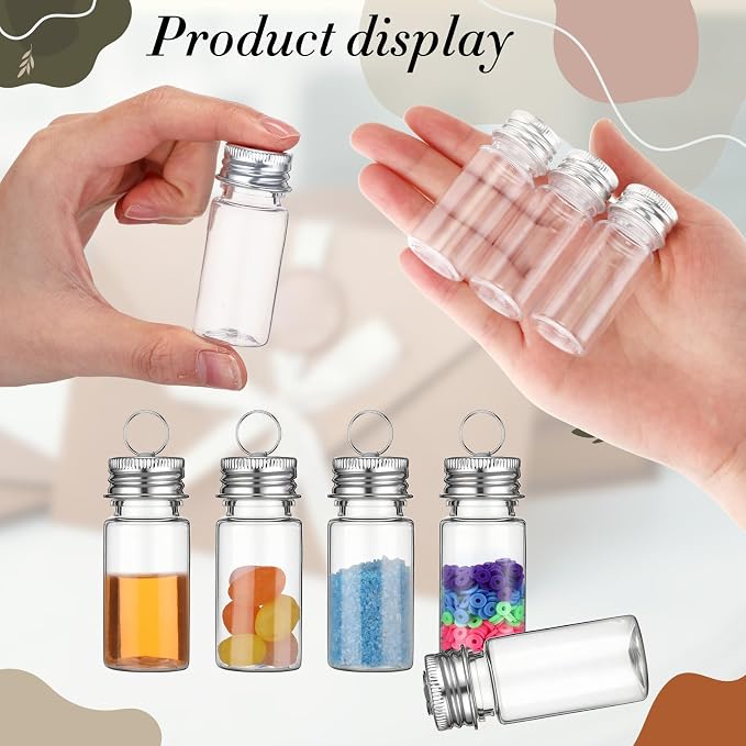 Bokon 25set 10ml Mini Plastic Bottles - Image 6