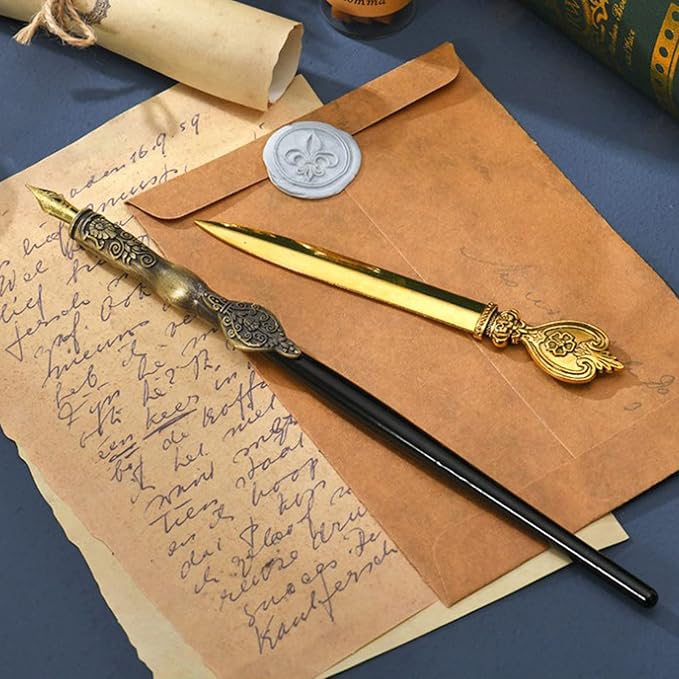 Joyeee Gold Calligraphy Pen Set - Image 8