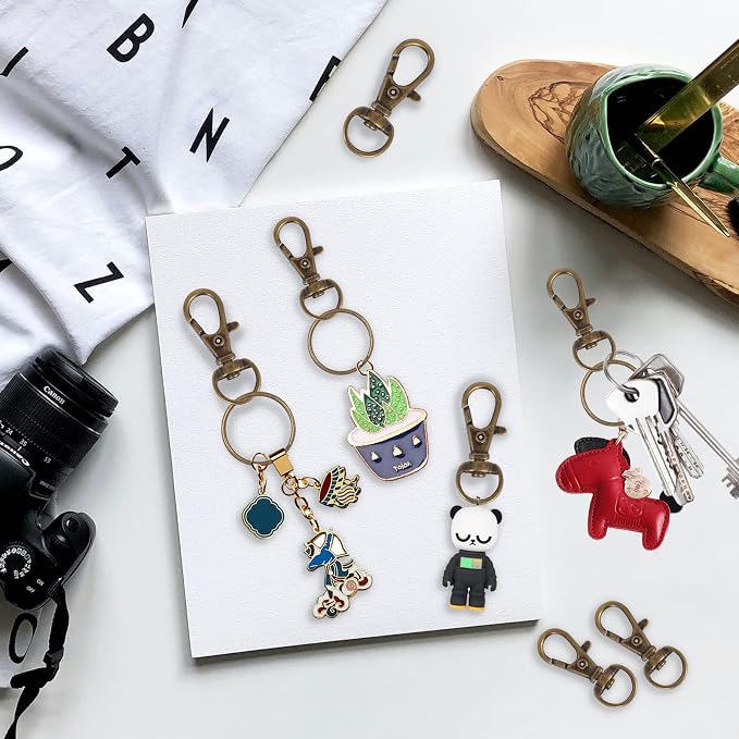 HXSEMAYIG 100PCS Keychain Hooks - Image 6