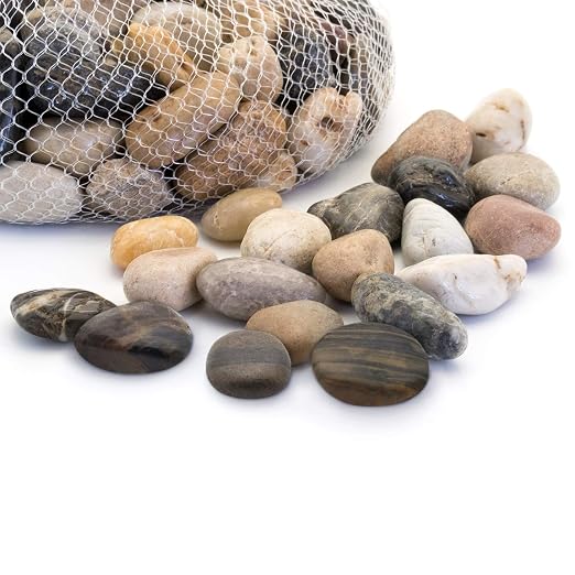 Royal Imports 5LBS River Rocks Decorative Ornamental Pebbles, Garden by RoyalImports
