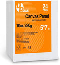 Canvas Boards for Painting 5x7 Inch, Watercolor by DPDIAN