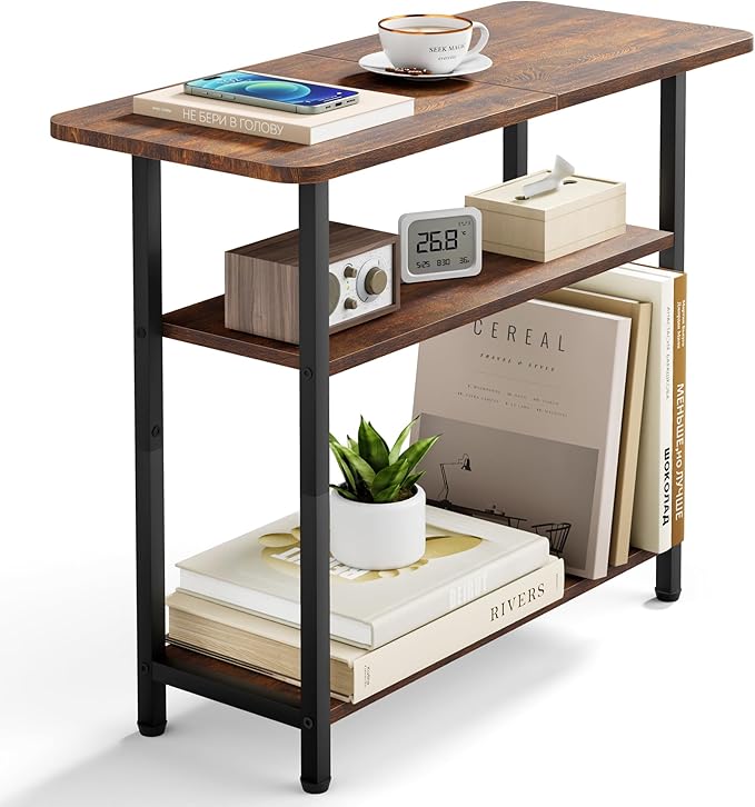 SLEEPING LAMB Side Table for Living Room, 3-Tier End Table for Small Space by SLEEPINGLAMB